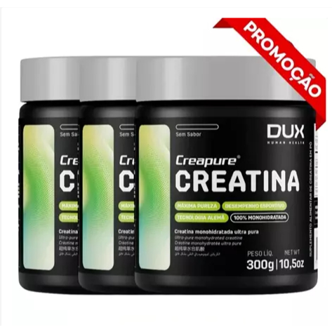 Creatina (100% Creapure®) - Pote 300g Dux Nutrition