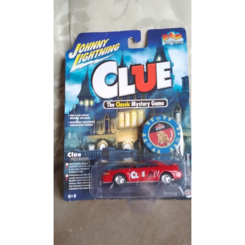 Miniatura Carrinho Johnny Lightning Clube 2000 Ford Mustang