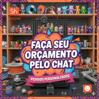 Crie Seu Mundo! Peças e Pedidos Personalizados em Impressão 3D! ✨ em Oferta na Shopee