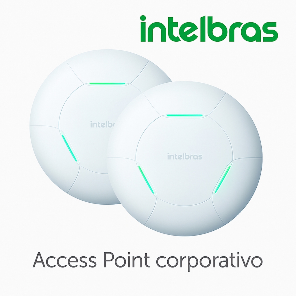 Roteador de Teto Access Point Wi-Fi TP-Link Empresarial 300 MbpsAP310 Intelbras