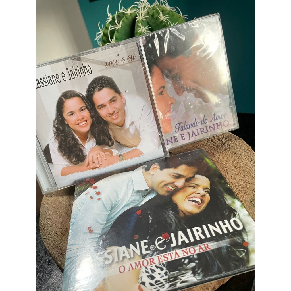 Lote Cds Novos e Lacrados Cassiane e Jairinho