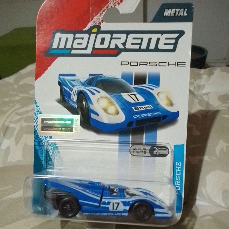 Miniatura Carrinho Majorette Moving Parts Porsche 917