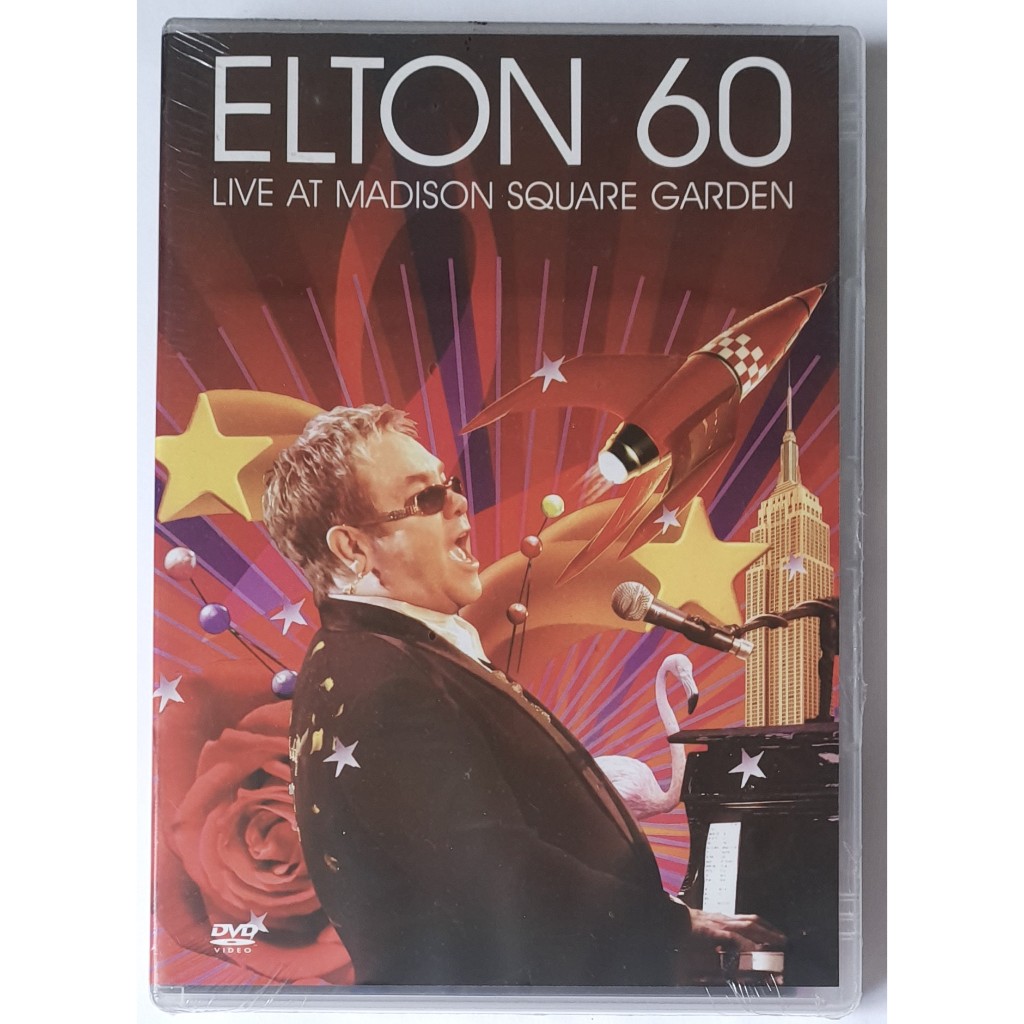 Dvd Duplo Elton John - Elton 60 - Live At Madison Square Garden - Lacrado