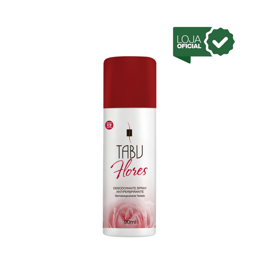 Detalhes do Desodorante Spray Tabu Flores 90Ml