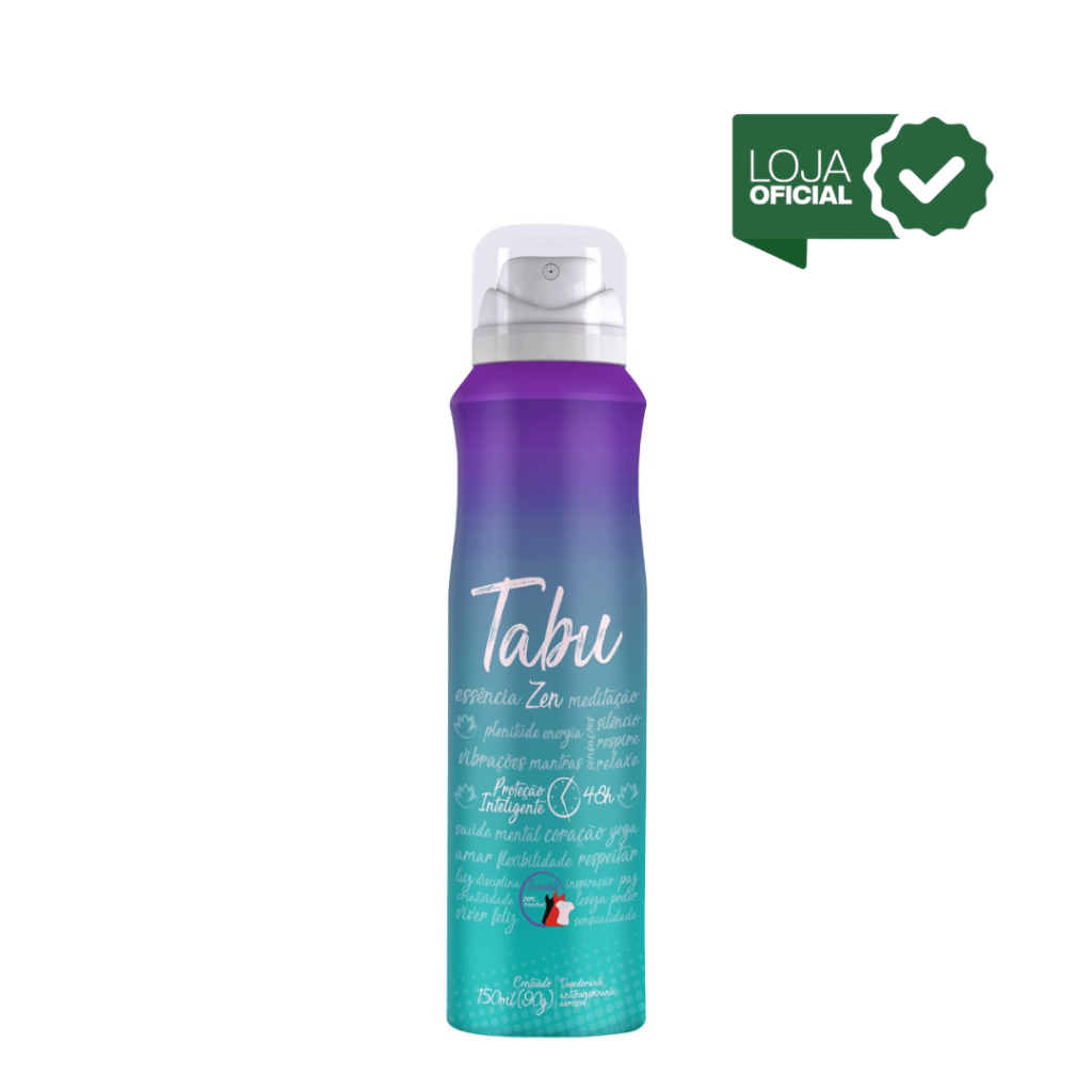 Desodorante Aerosol Antitranspirante Tabu Zen 150Ml