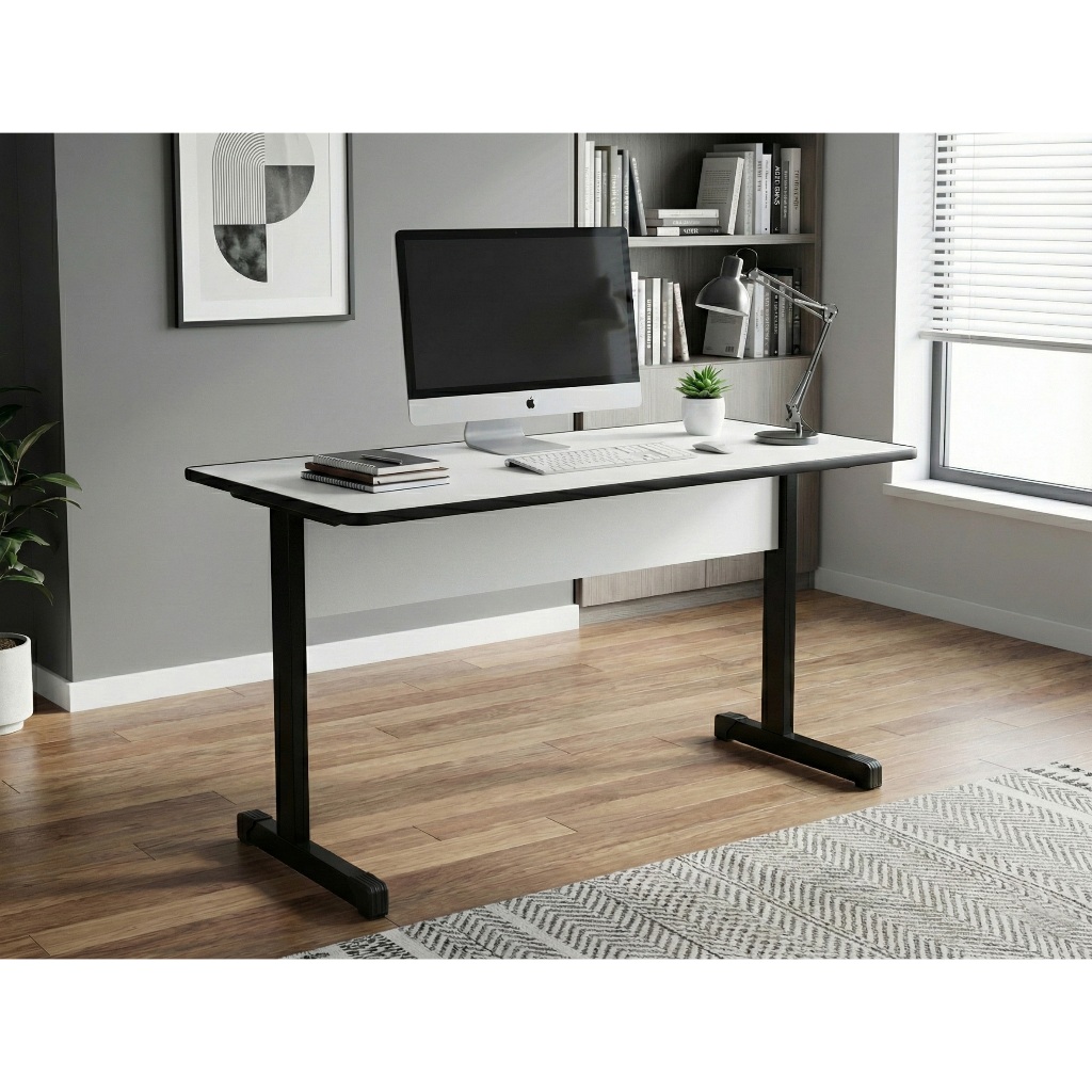 Mesa Escritório para Trabalho e Escrivaninha Estudo e Home Office em Oferta na Shopee