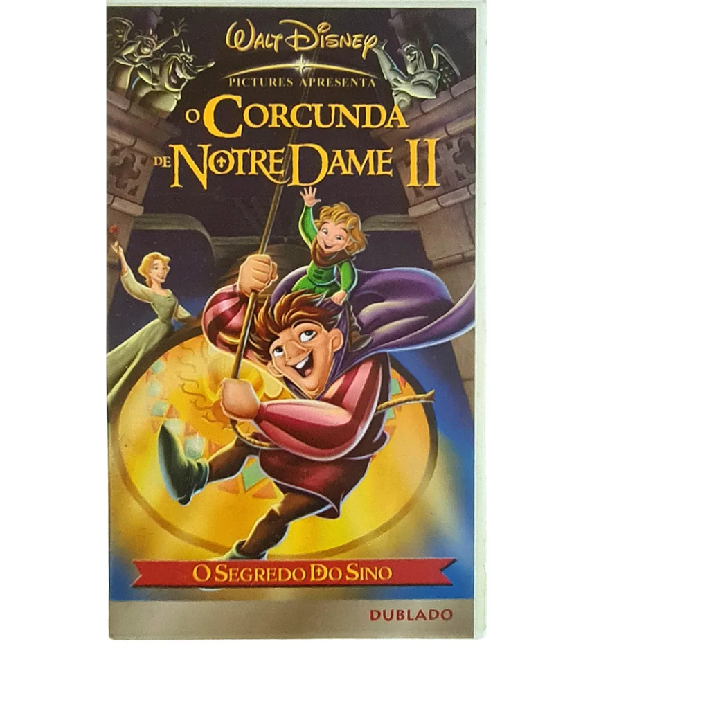 Fita Vhs, Filme Disney, Corcunda De Notre Dame 2 Original lacrado dublado