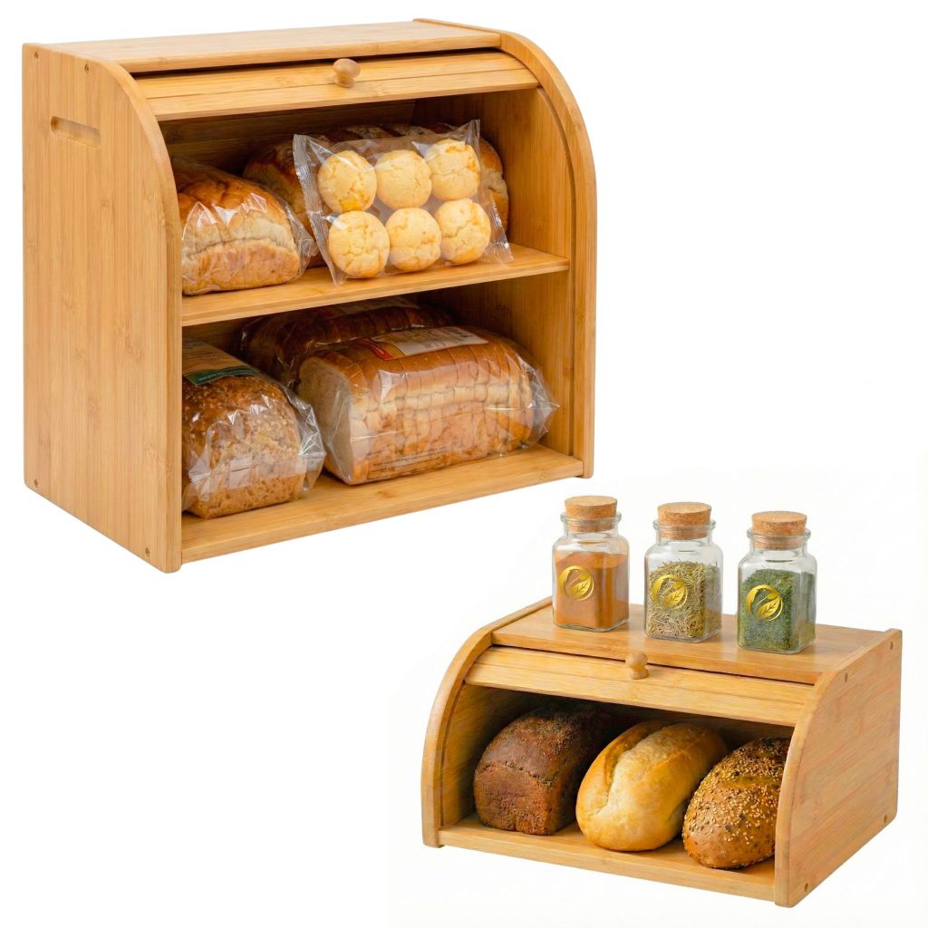 Porta Pão em Bambu: Onde Comprar | BuscaProdutos