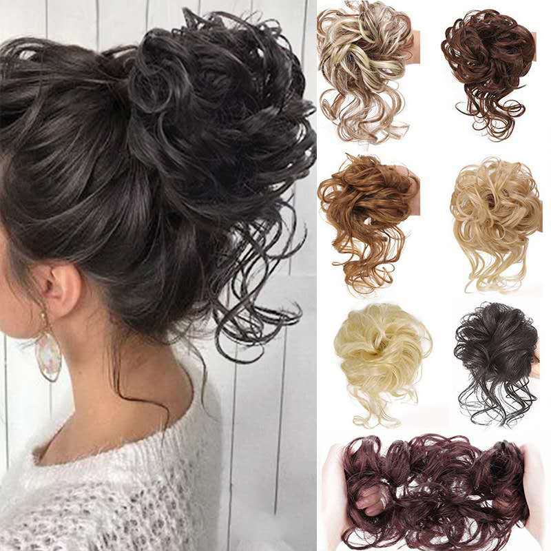 Coque Para Penteado Aplique Grego Fibra Orgânica AM41 em Oferta na Shopee