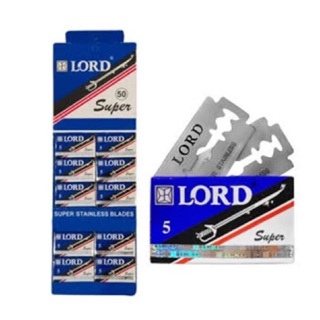 CARTELA DE LÂMINA DE BARBEAR LORD C/10 CAIXINHAS DE 5 UNIDADES CADA em Oferta na Shopee