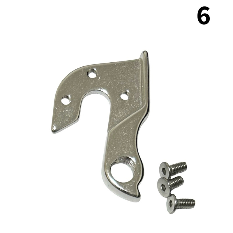 Gancheira Bike NIPARTE Suporte Alumínio C/3 parafusos P/Câmbio Traseiro First Comp Tsw Kapa Soul 929 P/perfeita fixação