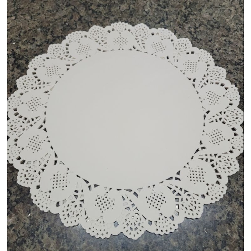 Toalha de Papel Rendado  Doilie 31cm Com 25, 50 e 100 unidades. em Oferta na Shopee