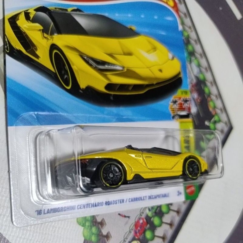 LAMBORGHINI CENTENÁRIO ROADSTER HOTWHEELS