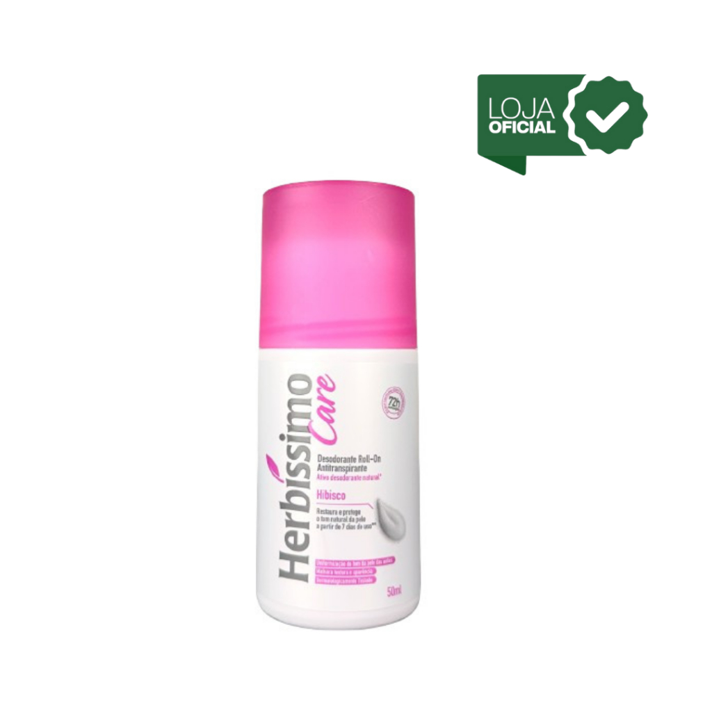 Desodorante Antitranspirante Roll-On Herbíssimo Hibísco 50Ml