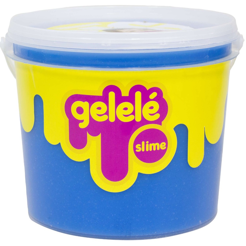 Slime Big Balde Gigante Gelele Balde 1,5 KG Slaime - Doce Brinquedo