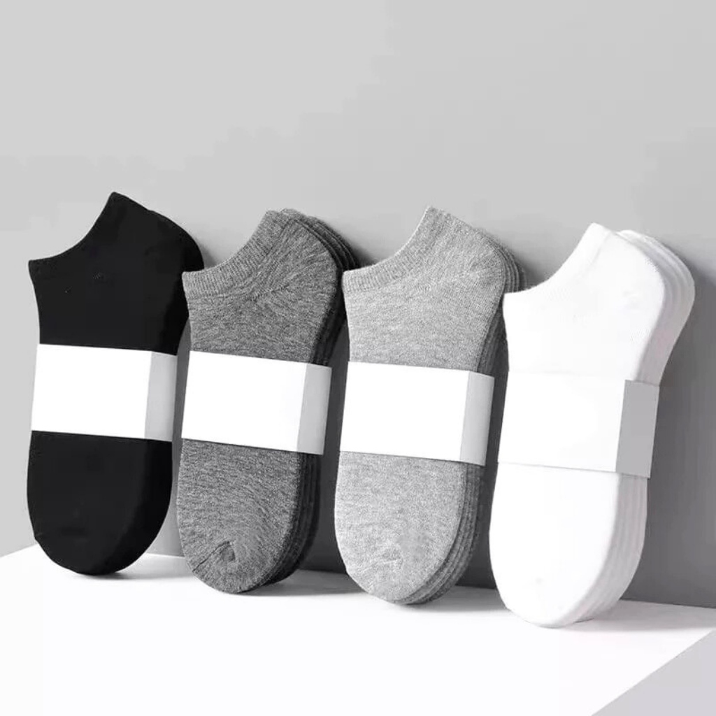 Kit 15 Pares de Meias Soquete Unissex Cano Curto Masculina Feminina