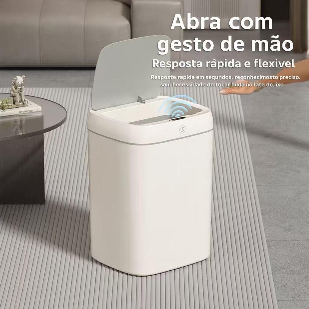 Lixeira com Sensor Automático Inteligente Abre Fácil