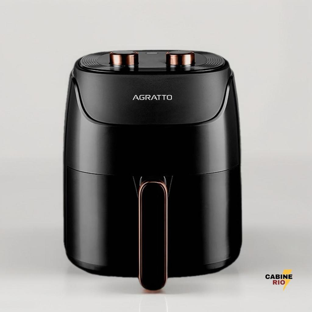 Air Fryer Agratto 110V(127V) e 220V – Praticidade, sabor e cozinha mais saudável todos os dias!