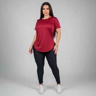 Camiseta Academia Feminina Dry Fit Camisa Blusa Caminhada em Oferta na Shopee