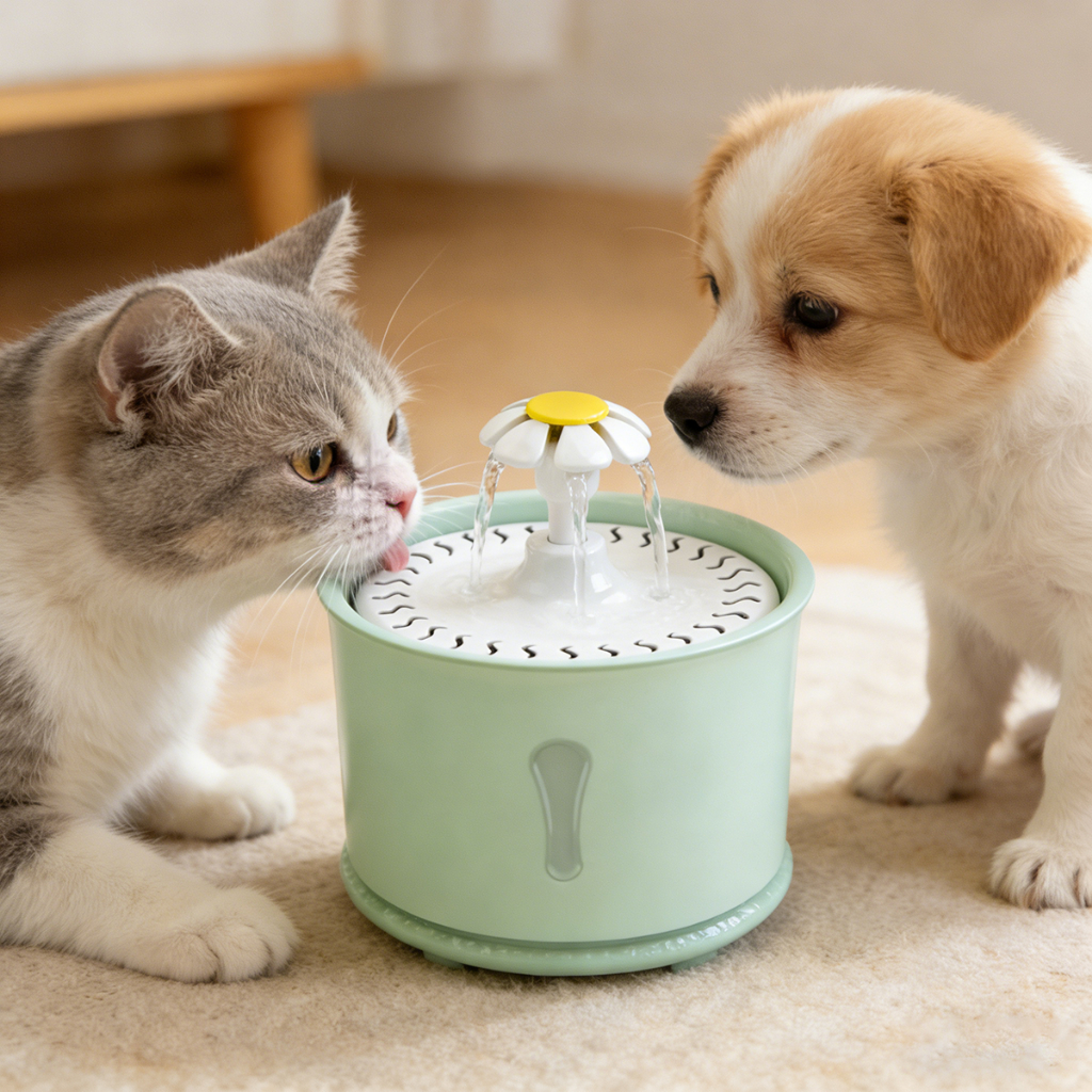 Bebedouro para gatos bebedouro automático circulante para pets tigela de água corrente para cães em Oferta na Shopee