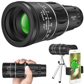Monóculo Luneta Telescópio Tático Profissional Militar Espião Tatico Alcance 8km + Capa