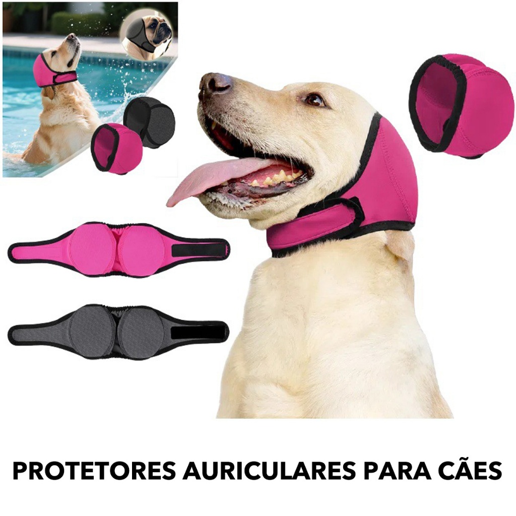 Capas Para Orelhas De Cachorro , Proteção Auditiva Com Redução De Ruído , Protetor De Orelha Calmante Cães