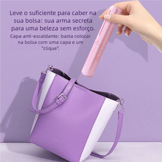 Pente Alisador Quente Portátil - Recarregável com Bateria de Longa Duração em Oferta na Shopee