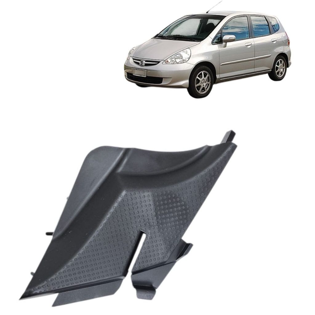 Moldura Externa Acabamento Lateral Inferior Para-brisa Fit 2004 2005 2006 2007 2008