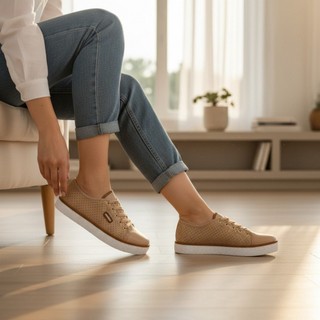 TÊNIS CASUAL FEMININO MOLECA ORIGINAL