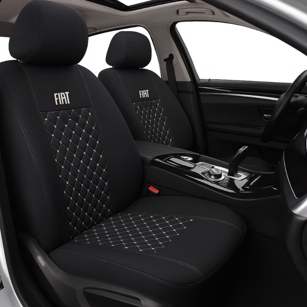 Capa de Banco PREMIIN FIAT NOVO Tecido Original Grosso, Proteção, Conforto e Elegância no Interior