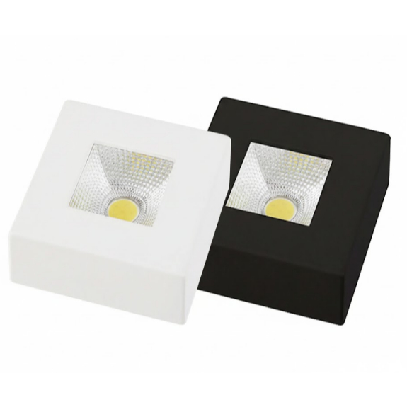 Spot Led Authentic Sobrepor Quadrado 5w Avant