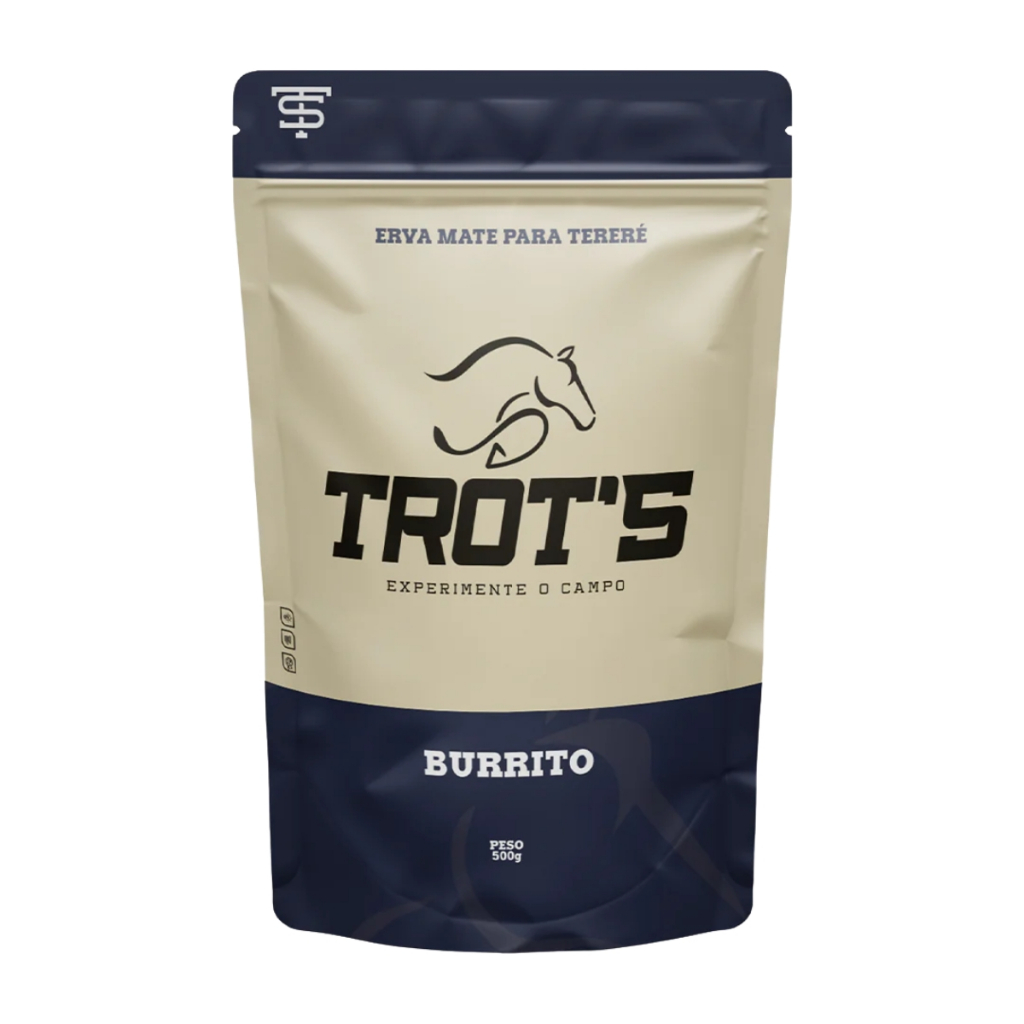 Erva Mate Para Terere Burrito 100% Vegano 500g Trots