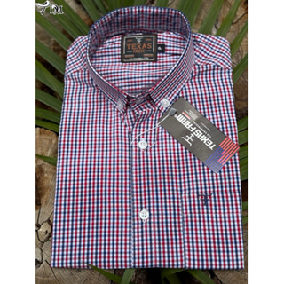 camisa manga curta xadrex txc premium ariat premium cwontry em Oferta na Shopee