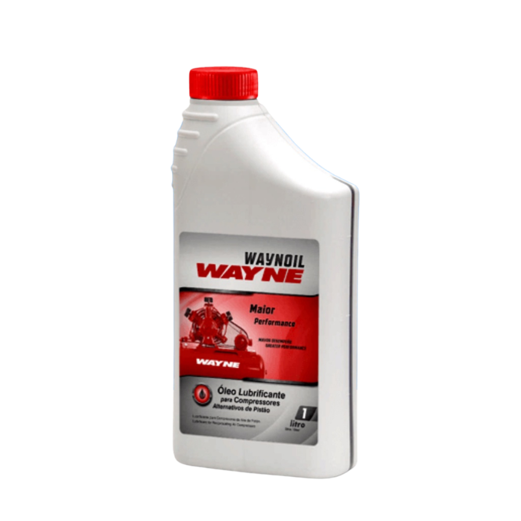 Óleo Lubrificante p/ Compressores de Pistão Wayne 1 L Para Wetzel Douat Schulz ISO 100