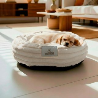 Cama Para Cachorro e Gato Pequeno Ninho Nuvem Caminha Pet Luxo Confortável 50cm - Vaipramix