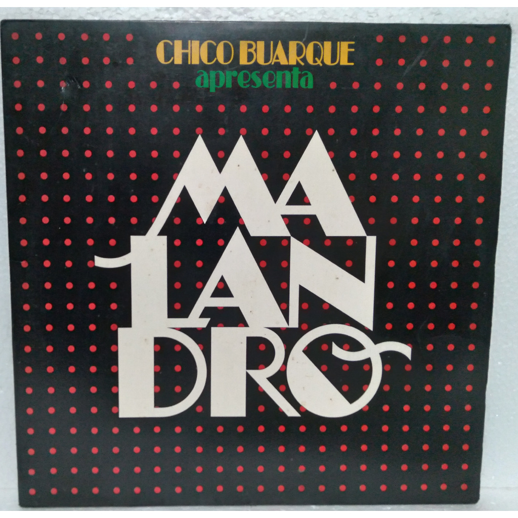 Lp - Chico Buarque Apresenta Malandro - c/encarte - 1985