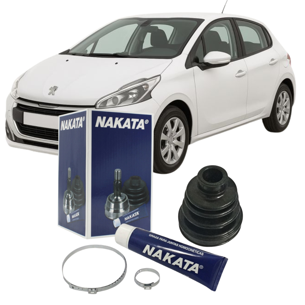 Coifa Homocinetica Lado Cambio Peugeot 207 2007/2009 Peugeot 208 2012/2019 C3 2010/2015 Nakata NKJ1410 em Oferta na Shopee