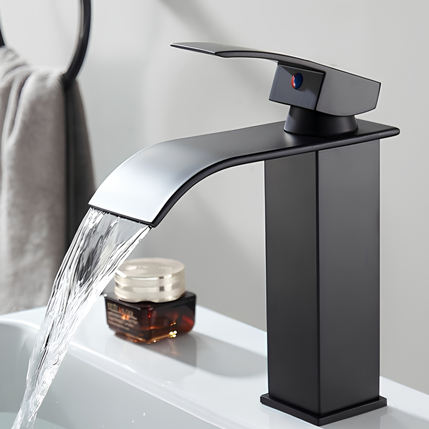 Torneira Banheiro Inox Misturador Alta Qualidade Monocomando Quente e Fria Bica Baixa em Oferta na Shopee