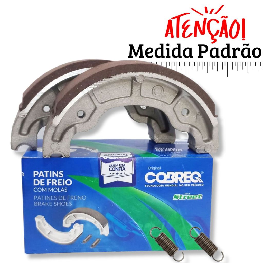 Lonas de Freio Rd 135 / Rd 125 / Rx 180 / Dt 180 Cobreq em Oferta na Shopee