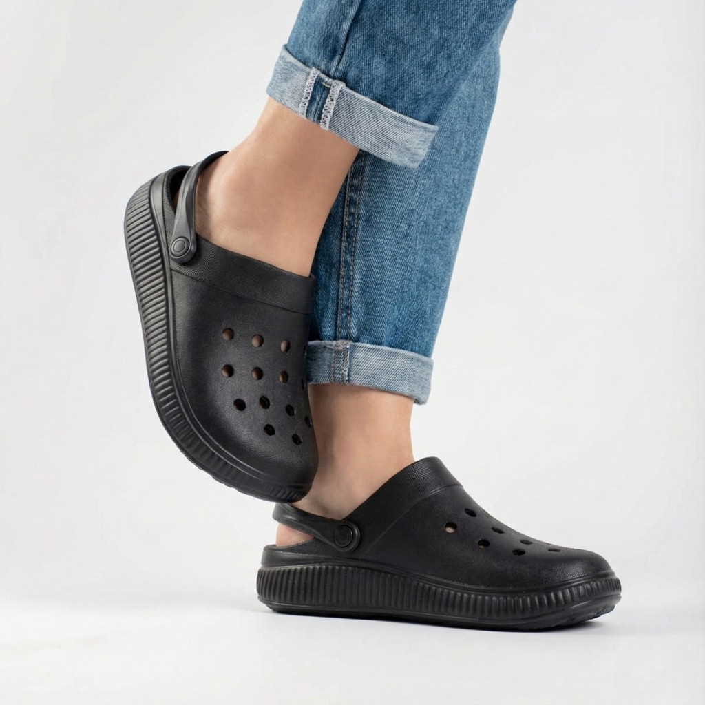 Sandália Babuche Moleca Injetada Preto - Feminino em Oferta na Shopee