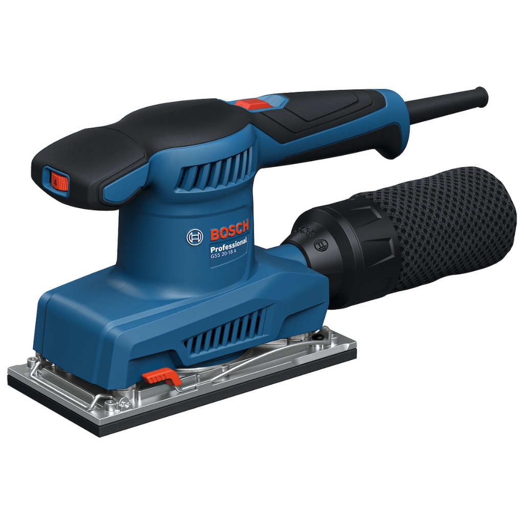 Lixadeira Orbital Base Retangular Gss 20-18 A 200w Bosch