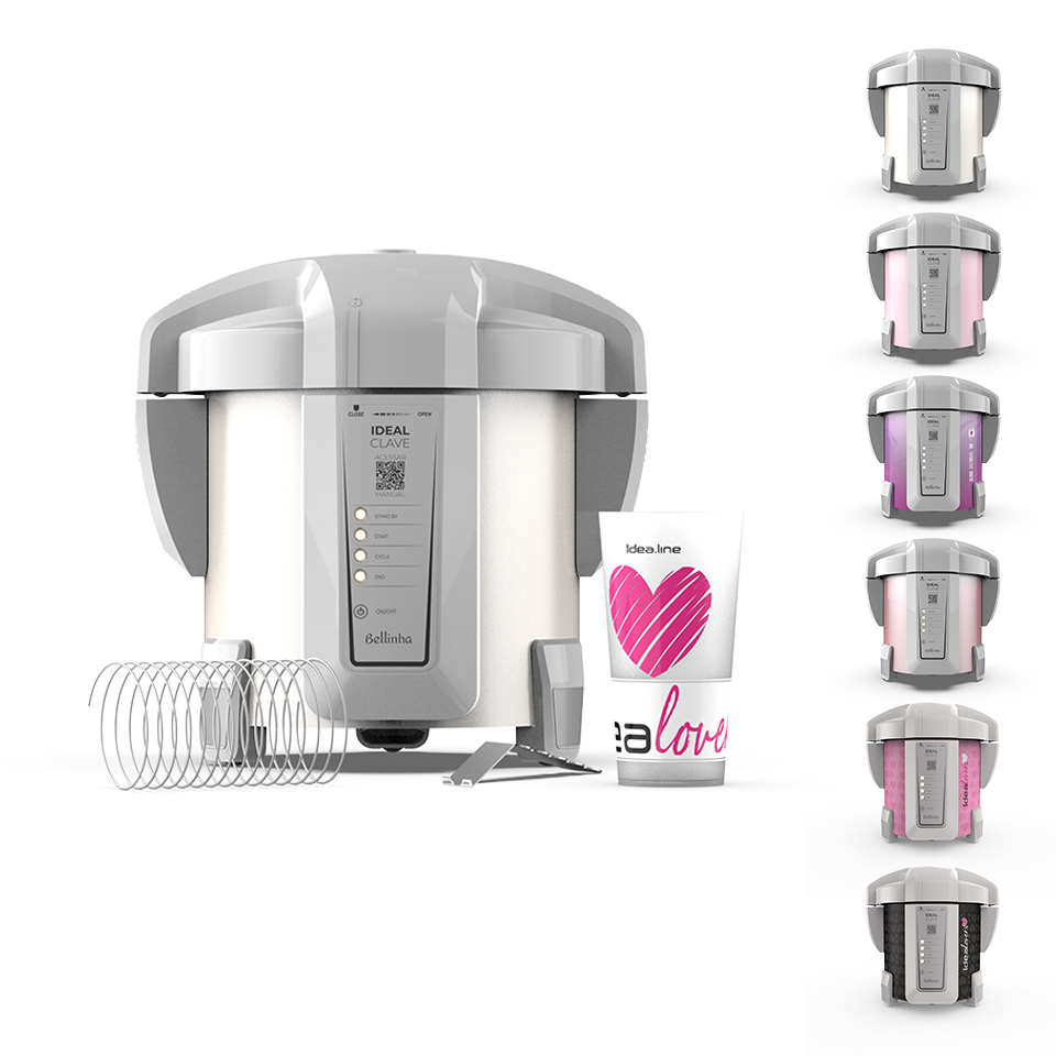 Autoclave Idealclave Bellinha 5 Litros com tecnologia DVM