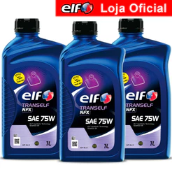 Kit 3x Óleo de Câmbio Manual Tranself Nfx Sae 75w