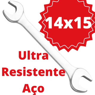Chave Fixa 14 X 15 mm de Vanadium Hiper Resistente em Oferta na Shopee