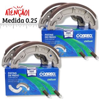 Kit Lonas de Freio Cg 125 Fan / Cg 150 Fan / Cg 160 Start Cobreq em Oferta na Shopee