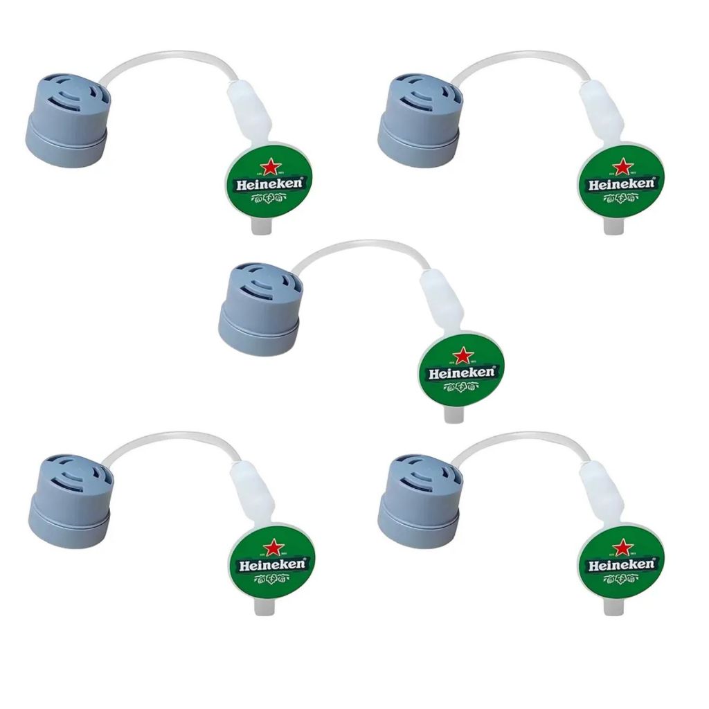 Kit 5 Tubos Chopeira Beertender Heineken Krups