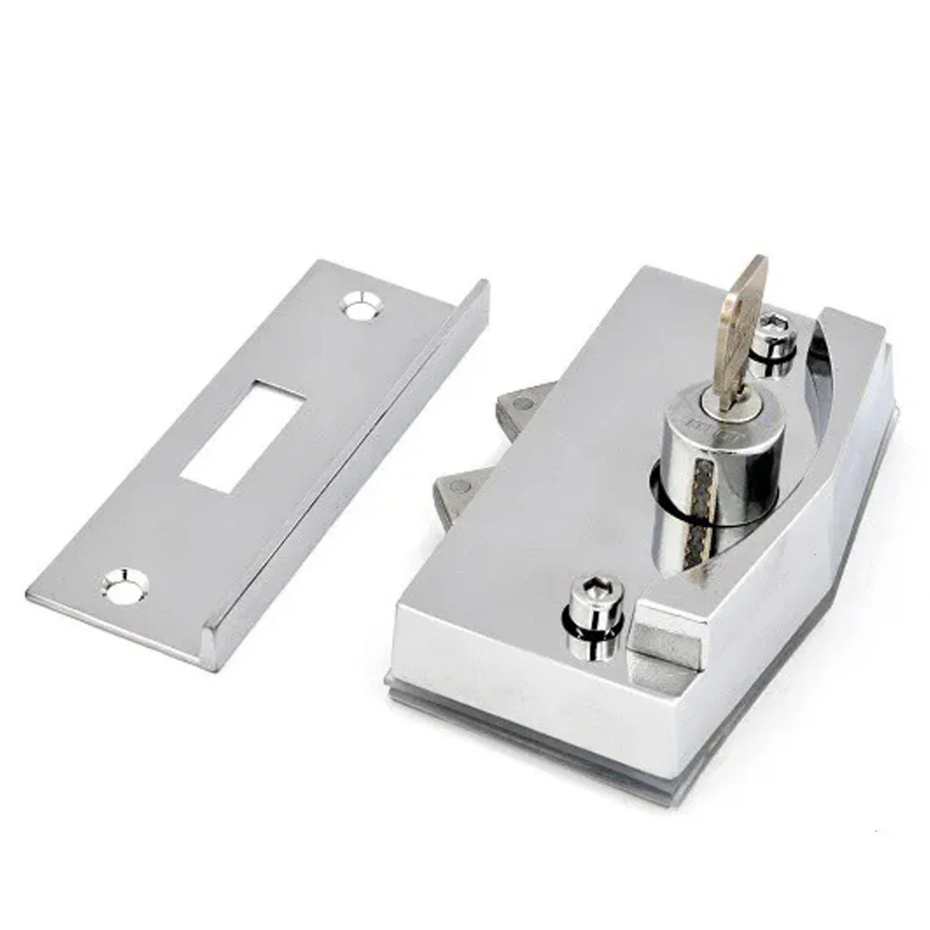Kit Para Janela Correr De Vidro Alvenaria Metal Sem Miolo Bronze Kit12