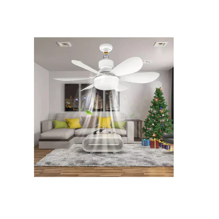 Imagem Ventilador De Teto  52CM Com Controle Remoto E Lampada Led 60w