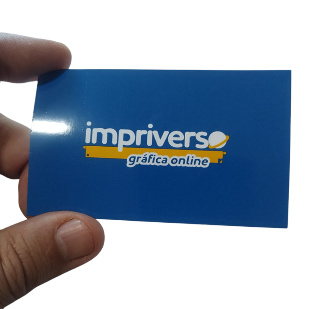 Cartão de Visita (100un) Frente brilhosa — imagem 2 de 2