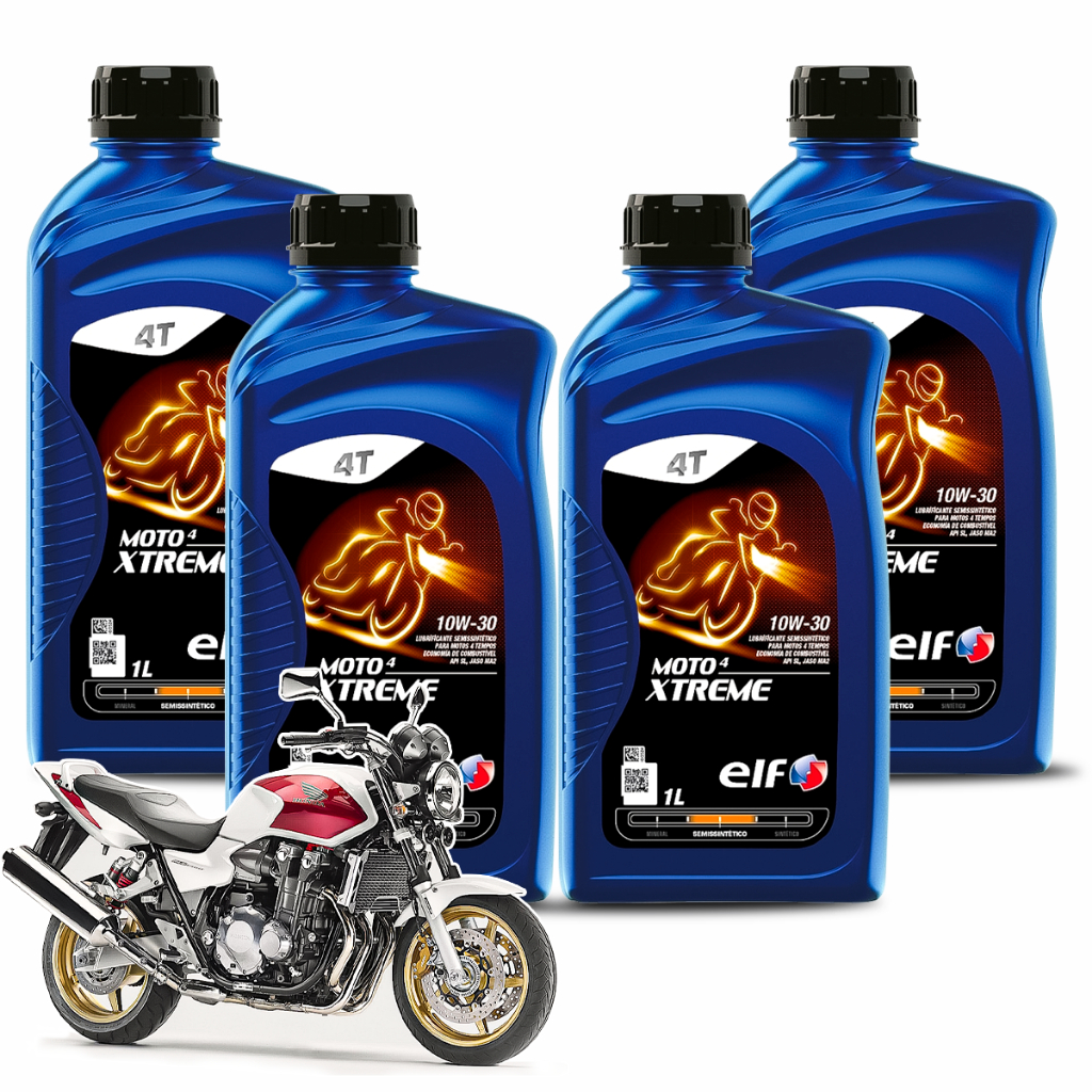 Troca de Óleo Honda CB1300SF Elf Semissintético 10w30 Xtreme em Oferta na Shopee